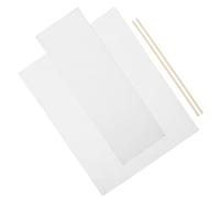 PAMINGONO Funda de Repuesto de Lona para Silla de Director Resistente y Lavable Asiento para Silla de Camping y Cine Mediano Color Blanco Natural Fácil de Transportar y Duradera para