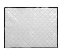 PAMINGONO Funda para Congelador 110X100 CM de Lámina de Aluminio Aislamiento Térmico y Antipolvo Cubierta Parasol para Nevera Portátil y Exterior Protección Solar y Resistencia Climática