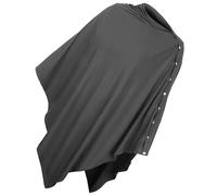 PAMINGONO Funda Protectora para Cochecito y Cubierta de Lactancia para Mamás, Multifuncional, Elástica, Transpirable, Muselina de Algodón, Uso Exterior para Paseos y Lactancia, Color Gris