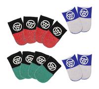 PAMINGONO Fundas para Dedos de Juego Luminosas Transpirable 10 Pares Tres Colores Protectores Antideslizantes para Móvil y Tablet Compatibles Pantallas Táctiles Ideales para Juegos