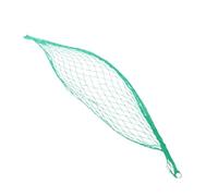 PAMINGONO Hamaca de Viaje de Nylon Transpirable 240x80 Cm Color Verde, Red de Cuerda de 9 Hebras para Camping, Jardín y Playa, Ultraligera y Resistente para Senderismo y Picnic