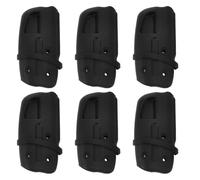 PAMINGONO Hebilla Plegable de Nailon para Cochecito de Ñiño Botón Pulsador, Juego de 6 Unidades, Pestillo de Seguridad para Liberación Rápida, Compatible Mayoría de Modelos para Uso