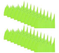 PAMINGONO Hierba Decorativa para Sushi y Sashimi, 1000 Piezas, Divisor de Césped Verde Japonés para Decoración de Platos de Sushi en Restaurantes y Comida Japonesa