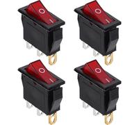 PAMINGONO Interruptores de Palanca Aplicables para Olla Eléctrica 4 Unidades Botón de Repuesto Resistente para Cocina Eléctrica Compatible Sartenes y Ollas de Alta Potencia