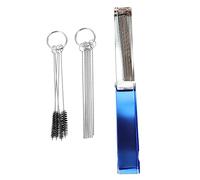 PAMINGONO Juego de Agujas de Limpieza de Acero Inoxidable para Motocicletas Cepillo de Nailon de Alta Densidad Seda