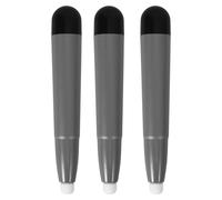 PAMINGONO Lápices Ópticos de Precisión para Pizarra, Conjunto de 3 Lápices Táctiles Capacitivos, Punta Nano, Color Negro, Adecuado para Uso Escolar y Laboral