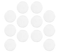 PAMINGONO Lentes Convexas Transparentes de 25 Mm, Kit de 12 Piezas para Enseñanza de Física, Lentes Ópticas Biconvexas para Laboratorio y Experimentos Científicos