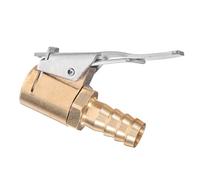 PAMINGONO Mandril de Bloqueo con Clip Dorado para Inflador de Neumáticos Accesorio de Hierro para Compresor de Aire en Situaciones de Emergencia