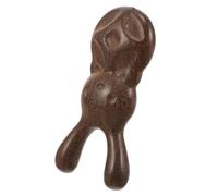 PAMINGONO Masajeador Gua Sha de Madera Natural Mini Portátil para Rostro y Cuerpo, Herramienta de Acupuntura Facial y Corporal, Tamaño Pequeño, Uso Doméstico y Relajación, Diseño Forma