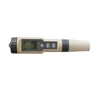 PAMINGONO Medidor de Salinidad Multifuncional Pen Medidor Automático de Conductividad para Piscina y Acuario Preciso hasta Fácil Lectura Uso Agua Dulce y Salada