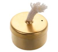 PAMINGONO Mini Lámpara de Alcohol Portátil de Cobre Quemador y Calentador para Camping Quemadores Pequeños para Actividades al Aire Diseño Compacto y Multifuncional para Excursiones y