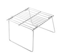 PAMINGONO Mini Parrilla Portátil de Acero Inoxidable Plegable y Compacta para Barbacoa al Aire para Camping y Picnic Resistente y Fácil de Montar