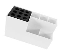 PAMINGONO Organizador de Maquillaje Multifuncional de Gran Capacidad Compartimentos Múltiples para Peines y Tijeras, Material Abs y Eva, Adecuado para Barberías y Uso en Casa