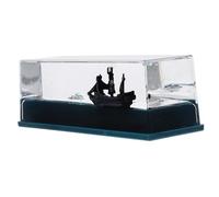 PAMINGONO Ornamento de Modelo de Crucero con Botella de Decoración de Escritorio Creativa para Hogar Regalo Original para Novio Adorno Náutico para Cocina y Oficina