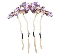 PAMINGONO Peine Lateral Gemas De Imitación Para Mujer 1 Unidad Tamaño Compacto Accesorio Para Cabello Boda y Ocasiones Obsequios