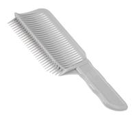 PAMINGONO Peine Para Cortar Cabello Con Borde Curvado Resistente Herramienta De Peluquería Profesional Para Hombres Posicionamiento Preciso Salones y Uso Doméstico Gris