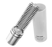 PAMINGONO Peine Rizador Portátil Cabello Cepillo Retractil Para Peinar y Rizar Para Viajes y Uso Diario Diseño Compacto y Material