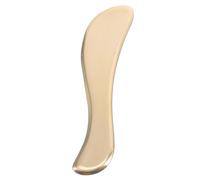 PAMINGONO Placa de Raspado para Masaje de Latón Puro S Tipo, Herramienta de Masaje Facial y Corporal, Tabla Gua Sha para Relajación Muscular y Alivio del Estrés