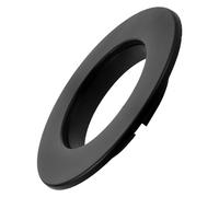 PAMINGONO Placa Protectora de Pared para Chimenea de Hierro Fundido Collarín Decorativo para Orificio de Tubo de Estufa 125 MM Funda Antipolvo Resistente a Altas Temperaturas para Tubo de