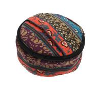 PAMINGONO Portabotellas para Aceites Esenciales de Lona Cierre Seguro para Botellas Pequeñas 5Ml 10Ml 15Ml, Almacenamiento Organizado para Aromaterapia y Viajes