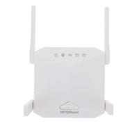 PAMINGONO Repetidor WiFi Inalámbrico 300mbps 4 Antenas Externas para Hogar, Extensor de Señal 2.4 GHz, Compatible Routers EU, Seguridad, de Cobertura