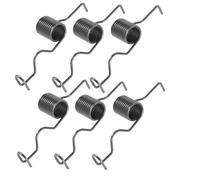 PAMINGONO Resorte de Sembradora Agrícola Gancho Tipo Pato, Kit de 6 Piezas de Alta Resistencia para Maquinaria de Jardinería y Cultivo de Maíz, Accesorio Duradero para Herramientas