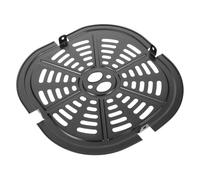 PAMINGONO Sartén De Acero Inoxidable para Freidora De Aire, Placa Separadora Reutilizable, Bandeja De Repuesto para Freír y Cocinar Al Vapor, Accesorio para Freidora De Aire, Ventilación Mejorada