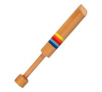 PAMINGONO Silbato de Madera, Flauta Push-Pull, Juguete Musical Educativo, Mini Flauta de Madera Segura y Colorida, Instrumento de Aprendizaje, Divertido Juguete de Viento