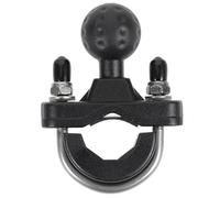 PAMINGONO Soporte Móvil para Motocicleta Base U Bolt Montaje Manillar Resistente Fácil Instalación Compatible Tubo Bicicleta Moto Accesorio Duradero Antideslizante