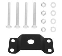 PAMINGONO Soporte para Varilla de Luz Solar Resistente a la Intemperie con Kit de Montaje para Panel Solar Brazo de Montaje para Farolas Accesorios para Iluminación Exterior Jardines y