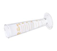 PAMINGONO Taza Medidora Triangular de Vidrio Escala Visible, Mini Vaso de Laboratorio de 10 Ml para Uso en Cocina y Análisis Científicos Color Aleatorio