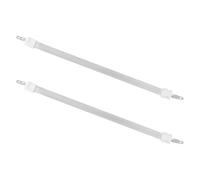 PAMINGONO Tubo Calefactor de Cuarzo Infrarrojo para Calentador Eléctrico 26 Cm 2 Unidades Varilla Calefactora para Estufa y Quemador Eléctrico Repuesto Interior Patio