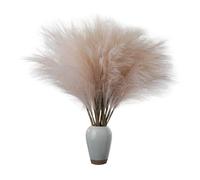Pampas Grass - Dried Flowers for Jarrón | Tall Pampas Grass | Faux Flufy Short Artificial Pampa Grass Decor | Bouquet Plants Fake Small Pompass Grass Branches for Wedding Home and Christmas Decor