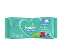 Pampers 81688030 - Fresh Clean Toallitas Húmedas, Unisex, Multi, 52 Unidad