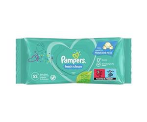 Pampers 81688030 - Fresh Clean Toallitas Húmedas, Unisex, Multi, 52 Unidad