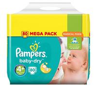 Pampers Active Baby-Dry 81674548 pañal desechable Niño/niña 4+ 80 pieza(s) - Pañales desechables (Niño/niña, 4+, Pant diaper, 9 kg, 18 kg, Multicolor)