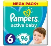 Pampers Active Baby - Pañales tamaño 6 unidades