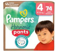 Pampers Armonía Pañales Tamaño 4, 74 Capas, 9kg-15kg, Protección Suave De La Piel Con 100% Absorción Pampers