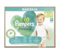 Pampers Armonía Pañales Tamaño 6, 62 Capas, 13kg+, Protección Suave De La Piel Con 100% Absorción Pampers