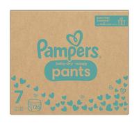 Pampers Baby-Dry 126 pañales con bolsillo Stop and Protect para protección sin fugas, talla 7, 17 kg