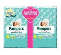 Pampers Baby Dry Junior Pañales Para Niños Tamaño 5 (11-25Kg) Dúo Pack Oferta 32