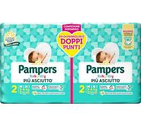 Pampers Baby Dry Mini, paquete doble DWCT, talla 2 (3-6 kg), 48 pañales