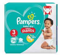 Pampers Baby-Dry Pants Cintura 3, 6 - 11 kg, 26 sofás.