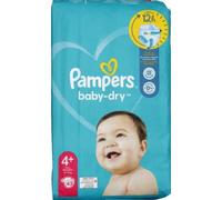 Pampers Baby Dry Talla 4+ - 43 pañales