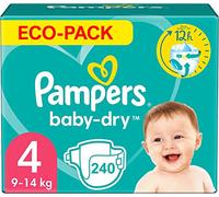PAMPERS BABY-DRY TAMAÑO 4.240 CAPAS (9-14 KG)