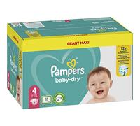 Pampers Baby-Dry Tamaño 4, 92 pañales, hasta 12 horas de protección total contra fugas, 9-14 kg
