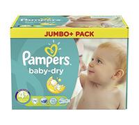 Pampers Baby Dry Tamaño 4 + Maxi Plus 9 - 20 kg Jumbo + Pack de 76 Pañales