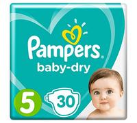 Pampers Baby-Dry, Tamaño 5, 11-23kg, 1er Pack (1 x 30 unidades)