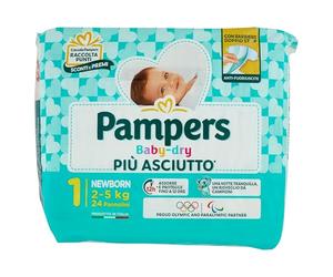 PAMPERS BD NEWBORN 24PZ
