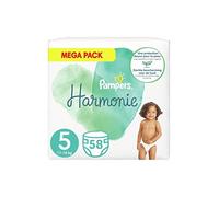 Pampers Harmonie 58 capas talla 5 11+ kg